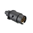 Miniaturebillede af 7 polet hanstik plastik