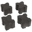 Miniaturebillede af FDM Gummimellemlæg 4 stk. 25mm/40mm