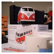 Miniaturebillede af VW T1 bus bluetooth højttaler rød