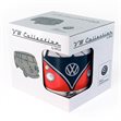 Miniaturebillede af Krus VW T1 bus motiv rød og sort
