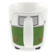 Miniaturebillede af Krus VW T1 bus motiv grøn