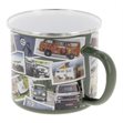 Miniaturebillede af Emaljekrus, VW T1 bus "STAMPS" 500ml