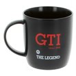 Miniaturebillede af VW GTI kaffekop 50-års The Legend sort 370 ml