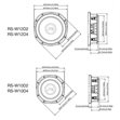 Miniaturebillede af Alpine RS-W10D4 R-Serie Shallow 10" subwoofer