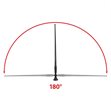Miniaturebillede af Antenne AM/FM DAB+ 33 cm passiv fleksibel