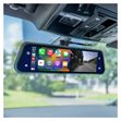 Miniaturebillede af Ampire bakspejl 9 tommer med CarPlay og indbygget dashcam