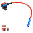 Miniaturebillede af Ampire XSA300 sikringsadapter til lavprofil MINI-sikring 10A