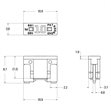 Miniaturebillede af Ampire XSA300 sikringsadapter til lavprofil MINI-sikring 10A