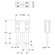 Miniaturebillede af Ampire XSA400 sikringsadapter til MICRO2-sikring 10A