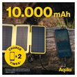 Miniaturebillede af Aqiila PowerBird BS10 powerbank med solceller