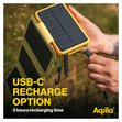 Miniaturebillede af Aqiila PowerBird BS10 powerbank med solceller
