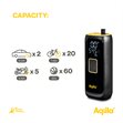 Miniaturebillede af Aqiila Airbird C4 luftpumpe 3-i-1