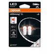 Miniaturebillede af Osram LEDriving SL Rød W5W LED pærer 2 stk