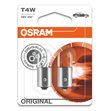 Miniaturebillede af Osram Original T4W 12V autopærer 2 stk