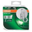 Miniaturebillede af Osram Ultra Life H1 12V 2 stk