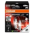 Miniaturebillede af Osram Night Breaker LED C5W ECE-godkendte LED pærer 2 stk
