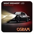 Miniaturebillede af Osram Night Breaker LED Vintage H4 ECE +330% 2 stk