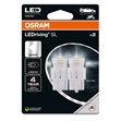 Miniaturebillede af Osram LEDriving SL W21W LED pærer hvid 12V 2 stk