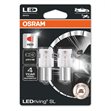 Miniaturebillede af Osram LEDriving SL P21W rød LED pære 12V 2 stk