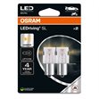 Miniaturebillede af Osram LEDriving SL Gul PY21W 2 stk