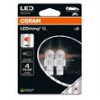 Miniaturebillede af Osram LEDriving SL W16W rød LED pære 12V 2 stk