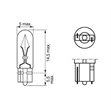 Miniaturebillede af Bosch Pure Light pære W1,2W 12V instrumentlys 2 stk