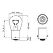 Miniaturebillede af Bosch Longlife pære P21W 12V 2 stk