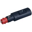 Miniaturebillede af Hanstik 12/24v 8amp med afbryder