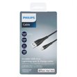 Miniaturebillede af Philips USB-A lightning kabel til Apple 2 meter