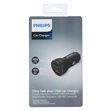 Miniaturebillede af Philips lader til cigarstik USB-A+C 36W
