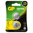 Miniaturebillede af GP CR2450 lithium knapcelle batteri 2-pak