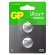 Miniaturebillede af GP Ultra Plus CR2450 lithium knapcellebatterier 2 stk