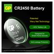 Miniaturebillede af GP Ultra Plus CR2450 lithium knapcellebatterier 2 stk