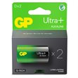 Miniaturebillede af GP Ultra Plus Alkaline D-batteri 2-pak