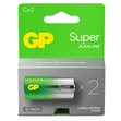 Miniaturebillede af GP Super Alkaline C-batteri 2-pak