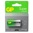 Miniaturebillede af GP Super Alkaline D-batteri 2-pak