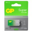 Miniaturebillede af GP Super Alkaline 9V-batteri 1-pak