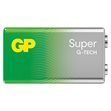Miniaturebillede af GP Super Alkaline 9V-batteri 1-pak