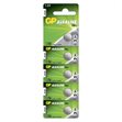 Miniaturebillede af GP A76/LR44 knapcellebatterier 1,5V 5 stk