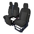 Miniaturebillede af Sædeovertræk 1+2 Ford Transit Custom 2012-2023