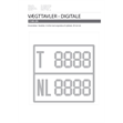 Miniaturebillede af Digital vægttavler med nytte last sølv