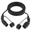 Miniaturebillede af Ladekabel type 2 32A 3-faset 5 meter