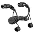 Miniaturebillede af Ladekabel Spiral Type-2 16A 3-faset 5 meter