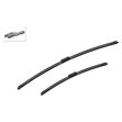 Miniaturebillede af BOSCH Aerotwin Flatblade A077S viskerblade til forrude 750mm og 500mm 2 stk
