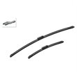 Miniaturebillede af BOSCH Aerotwin Flatblade A137S viskerblade til forrude 650mm og 630mm 2 stk