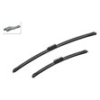 Miniaturebillede af BOSCH Aerotwin Flatblade A420S viskerblade til forrude 575mm og 380mm 2 stk
