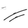 Miniaturebillede af BOSCH Aerotwin Flatblade A579S viskerblade til forrude 600mm og 400mm 2 stk