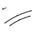 Miniaturebillede af BOSCH Aerotwin Flatblade A953S viskerblade til forrude 650mm og 500mm 2 stk