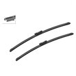 Miniaturebillede af BOSCH Aerotwin Flatblade A955S viskerblade til forrude 600mm og 570mm 2 stk
