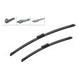 Miniaturebillede af Bosch Aerotwin Multiclip AM462S viskerblade til forrude 600mm 475mm to stk
